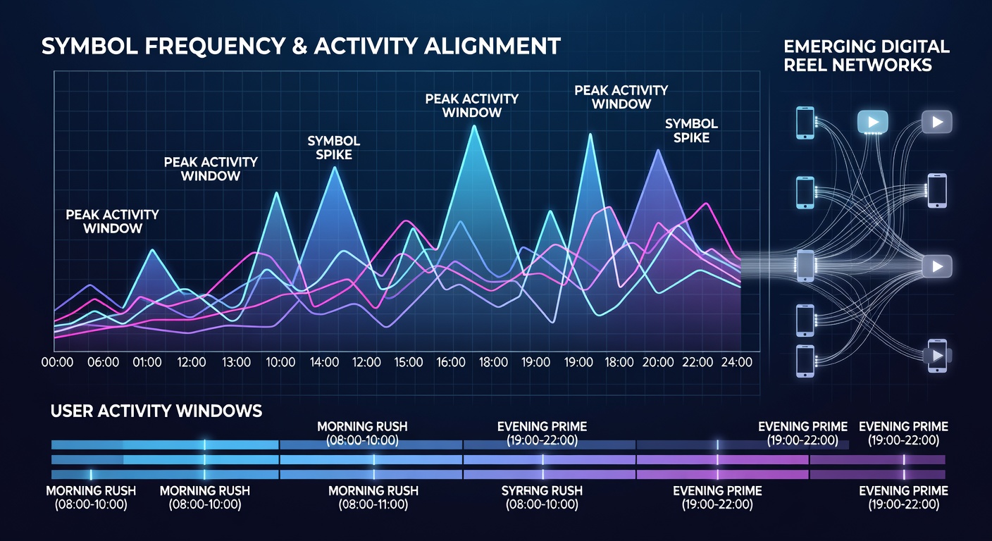 Analytics dashboard displaying reel symbol frequency charts aligned with hourly user activity metrics from multiple licensed jurisdictions